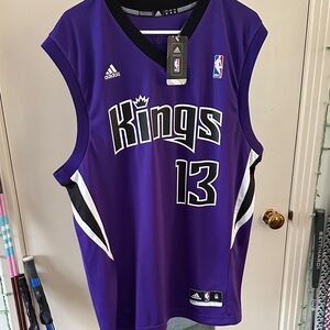 Adidas Official Authentic NBA Sacramento Kings Tyreke Evans Jersey Medium new